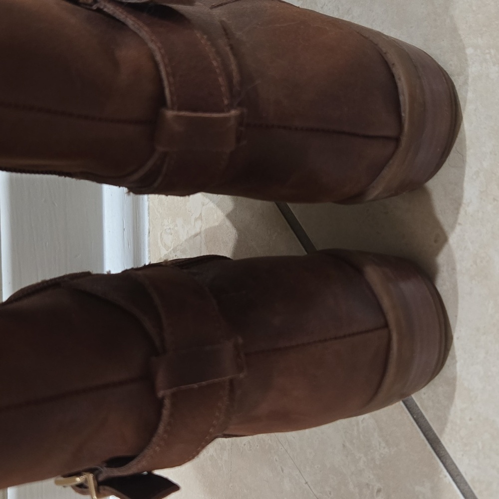 GB Girls Knee High Leather Boots Brown Size 3M from Dillard's - Picture 8 of 13